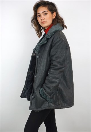 VINTAGE 90'S SHERLING COAT