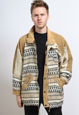 VINTAGE AZTEC INCA JACKET