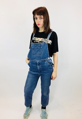 VINTAGE DENIM DUNGAREES