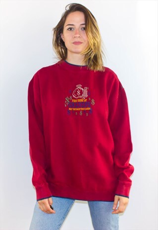 VINTAGE 90'S OVERSIZED GRANDPA SWEATSHIRT
