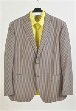 Vintage 00s striped blazer jacket