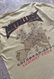 VINTAGE 2004 METALLICA EUROPEAN TOUR BAND TEE