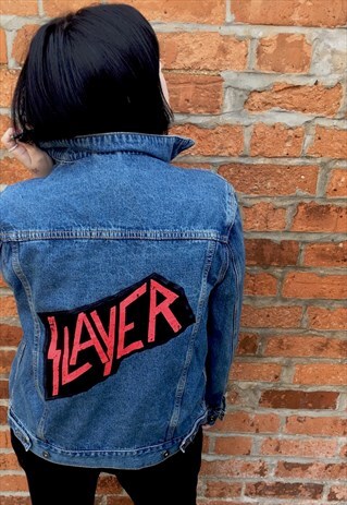 SLAYER REWORKED DENIM JACKET