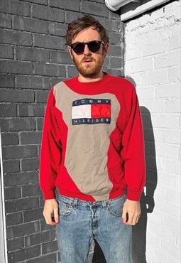 Vintage Reworked Tommy Hilfiger one of a kind sweatshirt