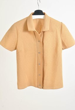 Vintage 70s blouse in beige