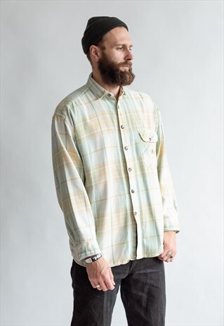 VINTAGE 90S GRUNGE LUMBERMAN SHIRT IN LONG SLEEVE