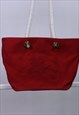 BURBERRY BAG CROSSBODY BAGS WOMEN RED BIG LOGO