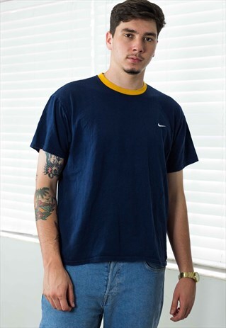 VINTAGE NIKE T-SHIRT LOGO 90S M 7.2