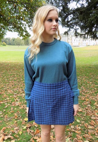 VINTAGE TARTAN SKIRT