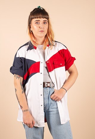 VINTAGE WRANGLER OVERSIZED USA SHIRT /R10031