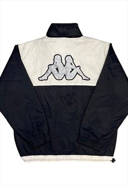 Kappa Black White Vintage Jacket M