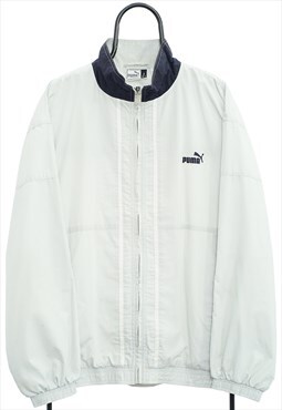 Vintage Puma 90s Grey Jacket Womens
