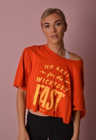 NIKE CROPPED T-SHIRT GBT2236