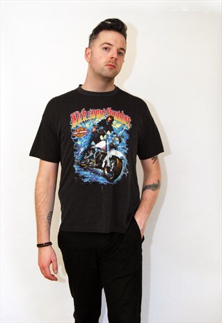 HARLEY-DAVIDSON T-SHIRT (XL) VINTAGE BIKER MOTORCYCLE TOP 80