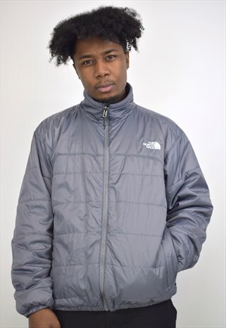VINTAGE 90S NORTH FACE GREY JACKET