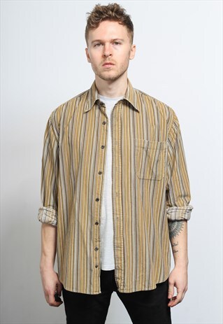 VINTAGE CORDUROY CORD SHIRT