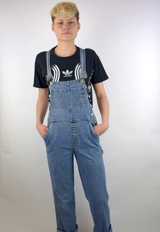 VINTAGE 90'S DENIM DUNGAREES