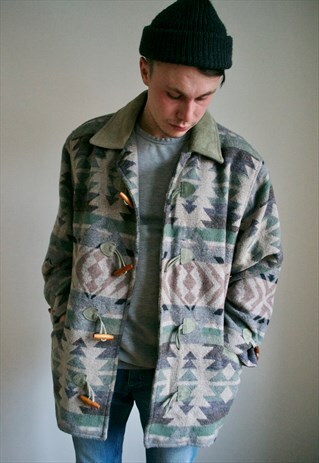 VINTAGE 90'S PATTERNED JACKET
