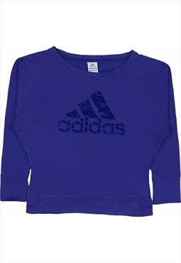 Vinted Adidas 90's Spellout Crewneck Sweatshirt Large Navy B