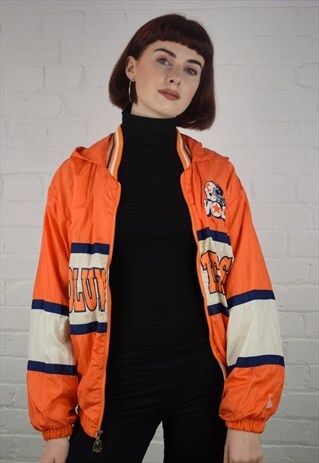 VINTAGE 90'S SPORTS SHELL JACKET