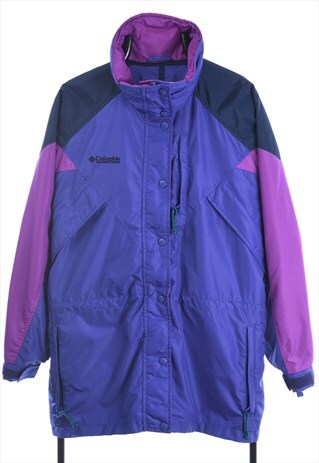 VINTAGE COLUMBIA COAT IN PURPLE