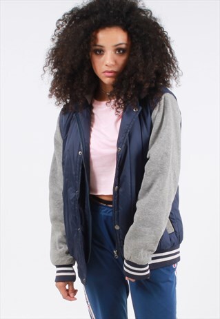 VINTAGE RALPH LAUREN HOODED VARSITY JACKET