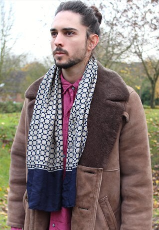 VINTAGE 70S MOD PAISLEY SCARF - SAMMY - INDIE
