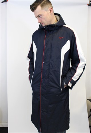 VINTAGE NIKE LONG "WENGER" JACKET.