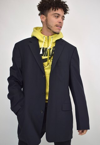 VINTAGE 90S HUGO BOSS BLACK BLAZER