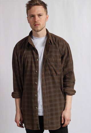 VINTAGE OVERSIZED CORDUROY SHIRT