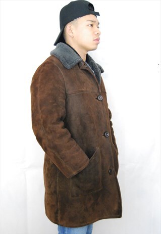 SHEARLING SUEDE LEATHER JACKET
