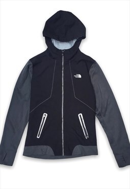 North Face black/grey winter sports hooded jacket