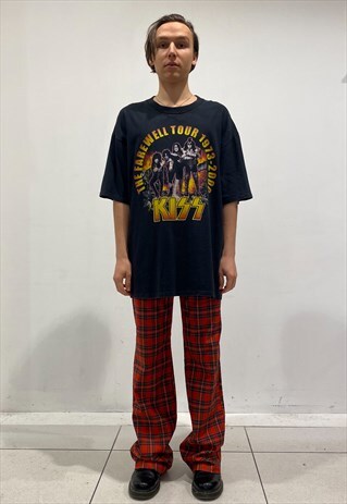UNISEX KISS BAND T-SHIRT