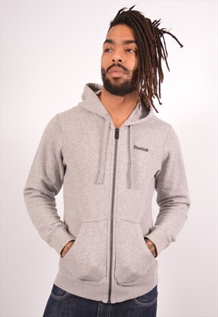 VINTAGE REEBOK HOODIE SWEATER GREY