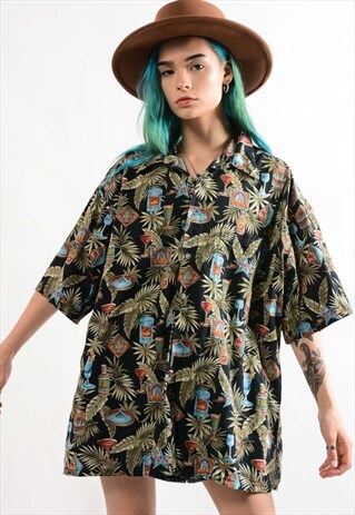 OVERSIZED HAWAIIAN SHIRT
