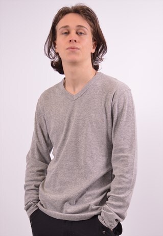 VINTAGE WRANGLER TOP LONG SLEEVE GREY