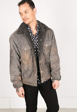 LAST UNIT SALE / VINTAGE 80S LEVI'S WINTER SHEEPSKIN JACKET