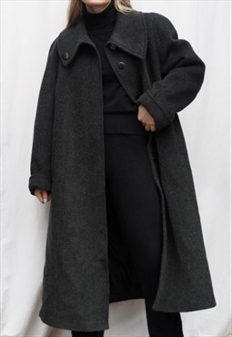 Vintage Relaxed Wool Coat