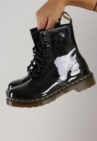 USED BLACK PATENT DR MARTENS DOC2