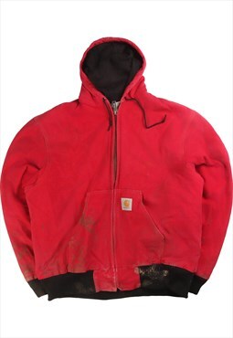 Vintage  Carhartt Workwear Jacket Heavyweight Hooded Full