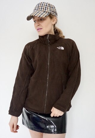 VINTAGE 90S ZIP THE NORTH FACE FLEECE JACKET