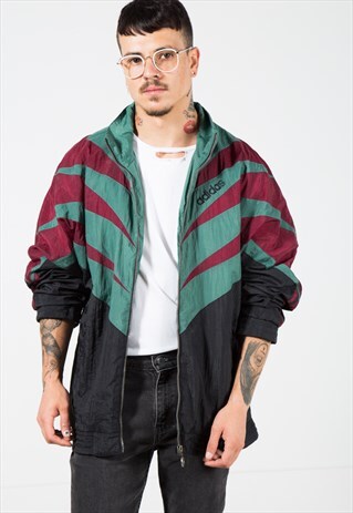 VINTAGE 80S ADIDAS SHELL SPORT JACKET / S1359