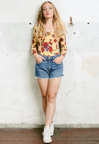 VINTAGE 90S CUTOFF DENIM SHORTS