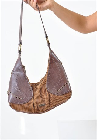 VINTAGE CORDUROY SHOULDER BAG