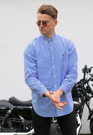 RALPH LAUREN USA PENCIL STRIPED SHIRT