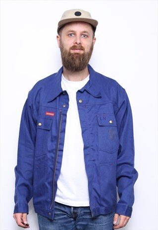 VINTAGE BLUE KANSAS WORK/CHORE JACKET COAT