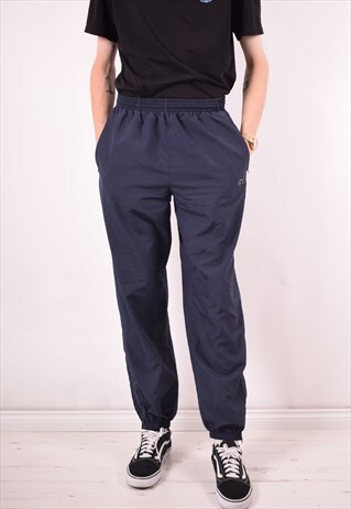 CHAMPION MENS VINTAGE TRACKSUIT TROUSERS MEDIUM NAVY 90S