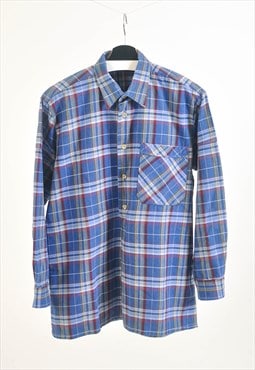 Vintage 90s overhead checkered shirt