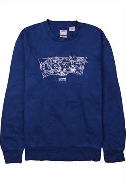 Vintage 90's Levi's Sweatshirt Crew Neck Spellout