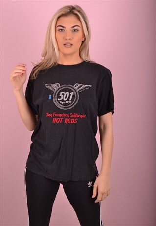 BLACK LEVI'S T-SHIRT GBT4236